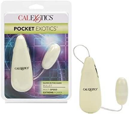 Calexotics Glow-Dark Pocket Exotic Vibrating Bullet