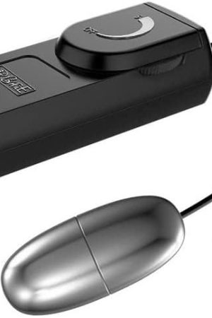 Pink B.O.B. Silver Clit Bullet Power Vibrator - Pink Controller