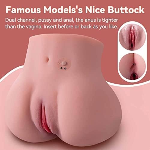 Cahase 4.8 Lbs Sex Doll Automatic Vibrating Realistic Butt Pocket Pussy Ass, Male Masturbator With Tight Vagina Anal Canal Sex Toys For Men Juguetes Sexuales Skin - Image 2