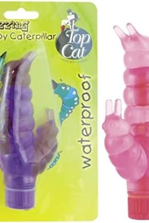 Buzzing Baby Caterpillar Waterproof Vibrator 6 Inch Romantic Pink