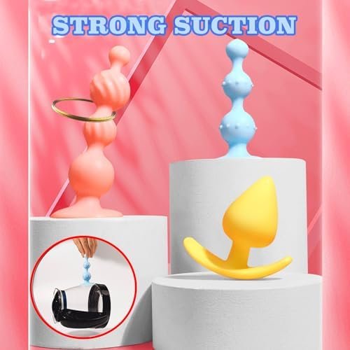 3Pcs Anal Butt Plug For Couples Sex Toys, Silicone 3 Size Anal Sex Trainer Set Anal Beads Dildo For Beginners, Expert,Gay, Lala,Couple - Image 2