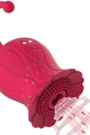 Rose Virbrater Stimulator For Women, Quiet 10 Speed Adult Toys Waterproof Automatic Electric Adult Toys Machine Pleasure Portable Massager