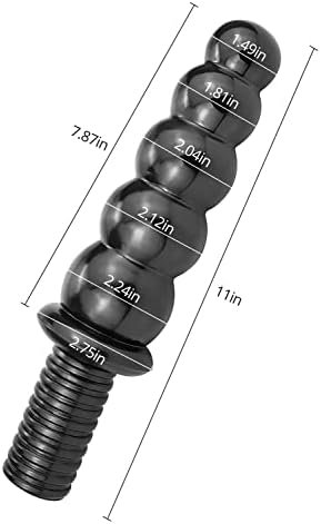Romi Realistic Long Dildo Novelty Gourd Ultra Size Penis Artificial 5 Beads Sex Cock For Women - Image 3