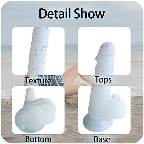 Igugutoy Dildo Realistic Clear Silicone Suction Cup “Ice Boy” Women Sex Toy, Adults Sex Toy For Women/Men/Gay - Image 2
