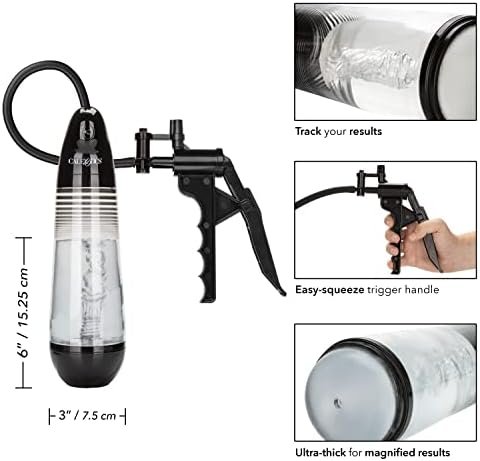 Calexotics Optimum Series Automatic Smart Pump – Male Enhancement Penis Pump With Silicone Stroker Sleeve – Male Masturbation Sex Toys For Men – Clear - Image 2