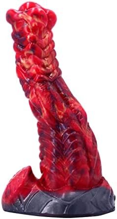 9.29 Inch Realistic Thick Dragon Dildo With Suction Cup, Long Dog Black Silicone Anal Butt Plug Adult Sensory Toys Dildo For Women And Men Couples Masturbation.