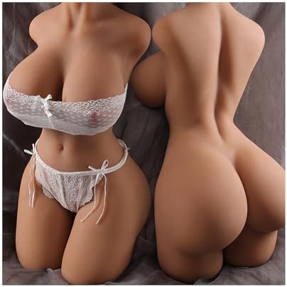 Realistic Sex Doll For Men Male Masturbator Toy Torso Pocket Pussy Pussycats Hands-Free 2 In 1 Adult Sex Toy For Men 5Lbs…