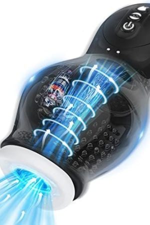Automatic Male Masturbator Sucking Toy,Kuuval Penis Pumps With 7 Sucking & 7 Vibrations For Men Enlargement,Blowjob Machine Stroker For Hands Free,Adult Sex Toy Rechargeable