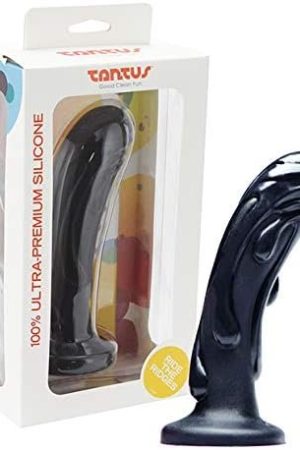 Tantus Sex/Adult Toys Magma - Harness Compatible 100% Ultra-Premium Flexible Silicone Dildo Anal Safe, G-Spot & Prostate Stimulation For Men, Women & Couples- Red