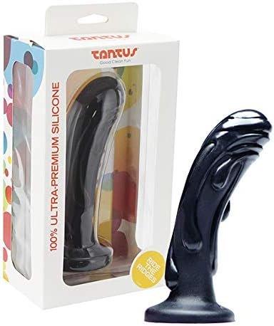 Tantus Sex/Adult Toys Magma - Harness Compatible 100% Ultra-Premium Flexible Silicone Dildo Anal Safe, G-Spot & Prostate Stimulation For Men, Women & Couples- Red
