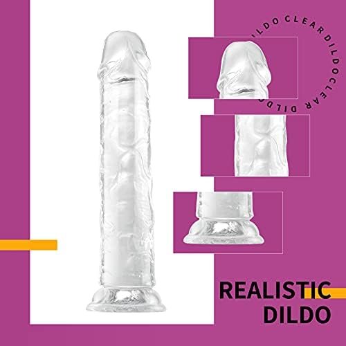 Black Dildo,8.5 Inch Big Dildo With Curved Shaft And Strong Suction Cup Base For Anal Play - Image 3