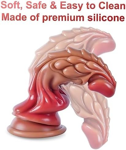 Realistic Dragon Women'S Dildo - 7.7 Inch Small Anal Dildo With Strong Suction Cup For Hands-Free Play - Cute Monster Liquid Silicone Anal Plug - Prostate Massager - Sex Fantasy Toys For Beginners - Image 3