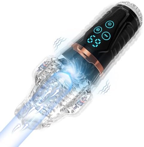 Sex Toys For Men Male Masturbator With 9 Vibrating & 9 Sucking Patterns, Adult Toy Penis Pump Male Stroker, Male Sex Toy Pocket Pussy For Men Penis Vibrator, Pocket Pussies Adult Toys For Men