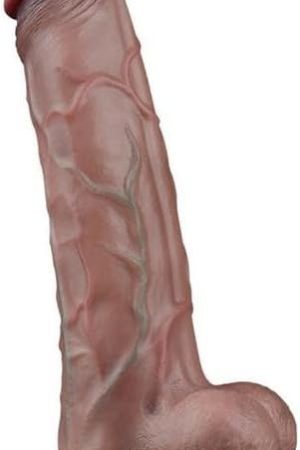 Dildo Realista Doble Capa Silicona Platinum 11.5