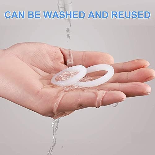 Penis Ring Cock Ring Set For Men Sex, Pattnium Longer Harder Stronger Erection Cock Ring For Sex Men Erection Enhancing And Orgasm Sex Toy ( Black & Clear ) - Image 3