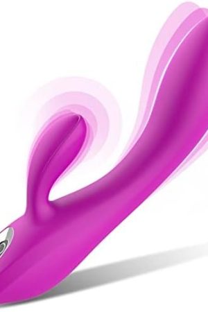 G-Spot Rabbit Dildo Vibrator, Silicone Clitoral Anal Dildo Massager Clit Vaginal Stimulator With 7 Vibrating Modes, Adult Sex Toys & Game For Women Couples