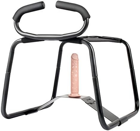 Fst Sex Furniture Sex Position Enhancer Chair With Realistic Jelly Dildo, 8 Inch G-Spot Dildo With Strong Suction Cup - Image 2