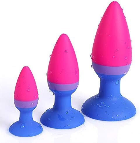 Butt Plug Trainer Kit Pack Of 3 Silicone Anal Plugs Training Set With Strong Suction Cup Anal Sex Toy For Beginner Men Women - Image 2