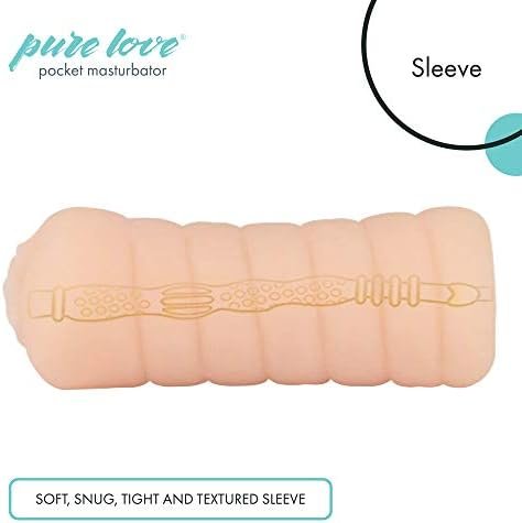 Pure Love Pocket Pussy,ย Flexible Male Masturbator - Image 3