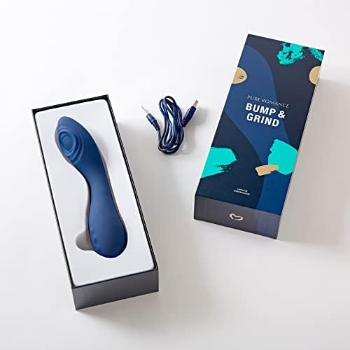 Pure Romance Bump & Grind | 10 Function G-Spot Vibrator With 3-Speed Thumper | Silky Silicone Vaginal Massagers With 2 Vibrating Motors That Excite And Delight - Image 2
