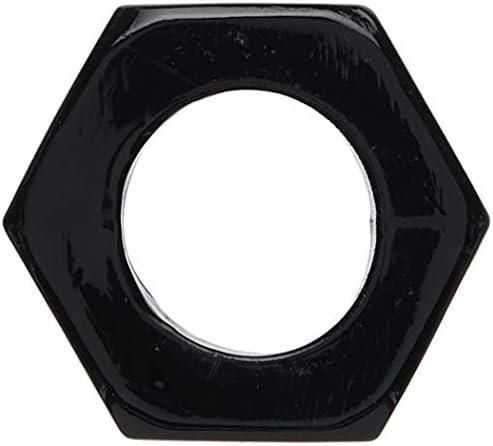 Trinity Vibes Hexnut Cock Ring - Black - Image 2