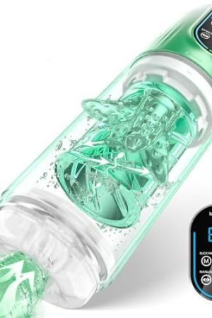Upgrade Generation Male Masturbator - Penis Pump Enlargement,Male Stroker Toy With 7 Sucking & Roating & Licking Modes Fully Waterproof Blowjob Sex Toy For Men Pocket Pussy,Adult Male Sex Toys For Men