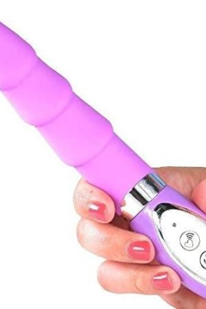 Silicone Rippled Vibrator For G Spot Or Clit Stimulation Multi Function Strong Vibrations Sex Toy