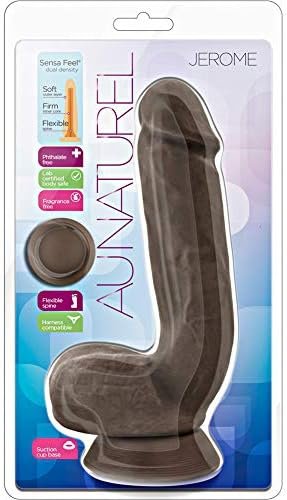 Eden | 8 Inch Long Thick Realistic Skin Dildo | Monster Dildo Sex Toys For Women | Dildo For Gay Men And Dildo For Women | Suction Cup Dildo And Strap On Friendly | Brown Dildo - Image 2