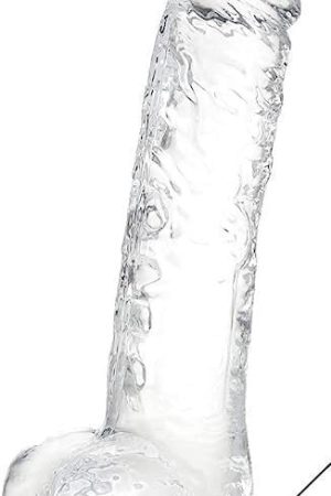 8.6 Inch Soft Realistic Dildo W/Powerful Suction Cups, Suitable For Women/Adult Toys For Women