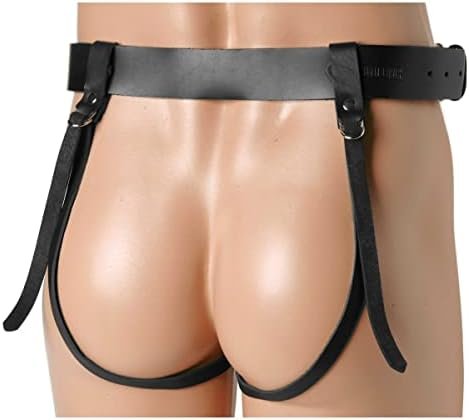 Strict Leather Double Penetration Premium Dildo Harness For Men - Image 2