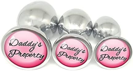 Plug Emporium Owned By Daddy Anal Butt Plug For Ddlg Princess Good Girl (Medium)