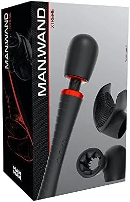 Lovely Planet, New Man Wand Revolutionary Masturbator And Couples Toy Multi-Speed Vibrator Massager - Usb Rechargeable - Body-Safe Silicone - Ultra-Powerful Yet Discreet - Water-Resistant! (Xtrem) - Image 2