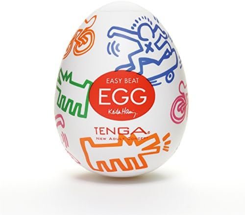 Tenga X Keith Haring For Men Masturbation, Single Use Stimulating Toy Khe-001 Street