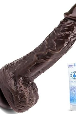 Realistic G-Spot Dildo For Women Orgasm - Adorime 7 Inch Penis Dong With Lifelike Glans Veins Testicles & Hands-Free Strong Suction Cup, Flexible Cock Adult Sex Toys For Vaginal Anal Masturbation