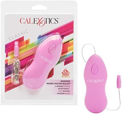 Calexoticss Whisper Micro-Heated Bullet, Pink