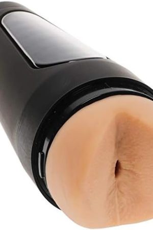 Doc Johnson Man Squeeze - Chad White - Ultraskyn Stroker - Squeeze Plate For Precise Pressure - Twist End Cap To Control Suction - Discreet Premium Stroker - Male Masturbator, Ass, Vanilla