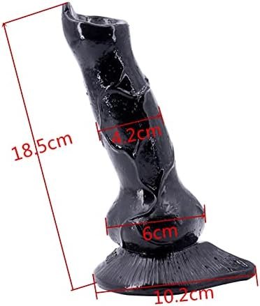 Wolf Dildo Realistic Animal Dildo 7.3" Big Anal Dildo Plug Toys With Knot Suction Cup For Men,Women - Image 2