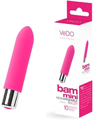 Vedo Bam Mini Rechargeable Bullet Vibrator (Turquoise) - Image 2