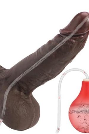 Realistic Dildo Squirting Dildos, Ejaculating Penis For Beginners With Strong Suction Cup For Hands-Free Play, Anal Dildo For Women G-Spot And Anal Prostate Play, 8.27Inch Sex Toys For Women Men