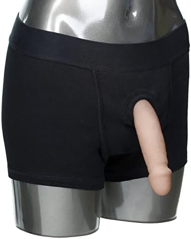 Calexotics Packer Gear Black Boxer Brief Harness – Adult Strap On Sex Toys For Couples - Image 3