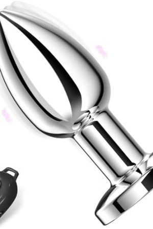 Anal Plug Sex Toy, Butt Plug Games,Personal Sex Toy For Adult Women,Men And Couples,Rose Jeweled G Spot Anal Beads Toy