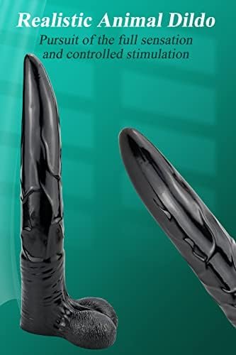 Romi Animal Penis 10.2" Ultra Long Realistic Deer Elk Dildo Cock Anal Plugs Artificial Sex Toys - Image 2
