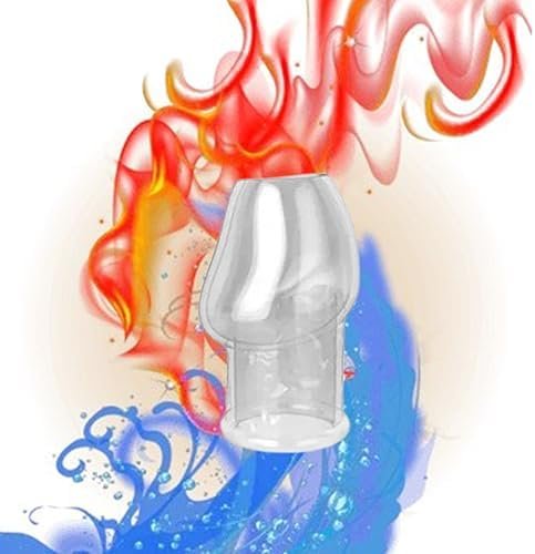 Wtogetao Reusable Penis Sleeve Cock Ring Extender, Penis Sleeve Cock Enlargement Cover Delay Ejaculation Long Lasting Stronger Strechy Cock Penis Rings Dildo Adult Sex Toys For Men Or Couple (S) - Image 3