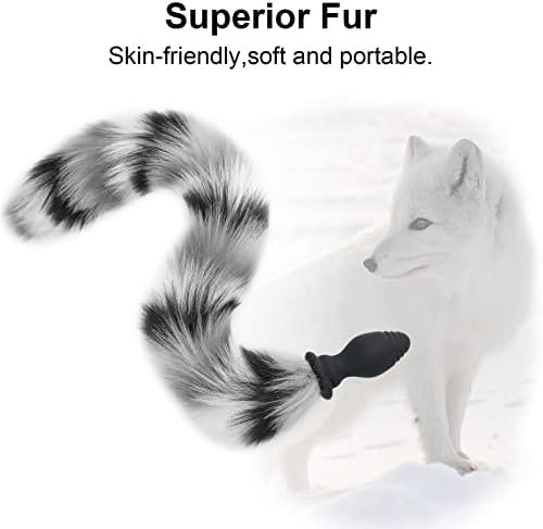 Fox Tail, Butt Plug With Smooth Long Fox Tail Anal Sex Toys Role Play Flirting Animal Tail/Anal Plug Fox Tail Sex Toys For Women/Cosplay Play-Mix Colors3 - Image 2