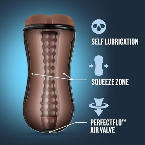 Blush Loverboy Bad Boy Next Door - Realistic Male Masturbator Self Lubricating Stroker Textured Ribs For Massaging Pleasure Flesh Feel Gay Or Straight Pocket Anal Play - Adult Male Sex Toy For Couples - Image 3