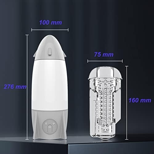 Automatic Male Masturbator,5 Suction & 7 Vibration Modes, Rechargeable By Usb,Reusable Soft Sleeve, Masturbation Cup, Sex Toy For Men - Image 3