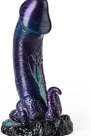 Thick Big Monster Dildo, 7.6 Inch Dragon Dildo Fantasy Anal Dildo With Tentacle Suction Cup Dildo For Hands-Free Anal Play Sex Toys, Silicone Dildo Anal Sex Toy For Women Men Gay Anal Prostate Massage