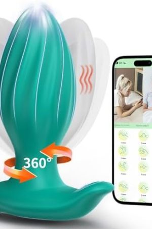 Rotating Vibrating Anal Plug Adult Sex Toys - Anal Toys Vibrating Butt Plug With App Control 9 Vibrating Rotation Modes, Male Sex Toys For Prostate Massager, Anal Sex Toys Vibrator For Men And Women
