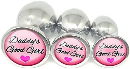 Plug Emporium Daddys Good Girl Anal Butt Plug For Ddlg Babygirl Princess (Small)
