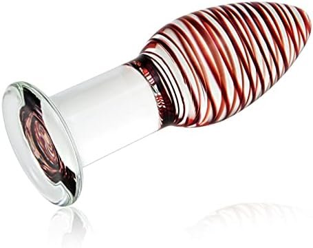 Glass Anal Butt Plug With Smooth Tapered Tip Adult Sex Toy For Man Woman Couple - Image 2